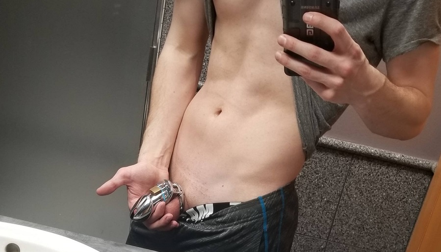 gay slave in chastity story